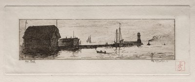West Pier, Cleveland by Otto H. Bacher