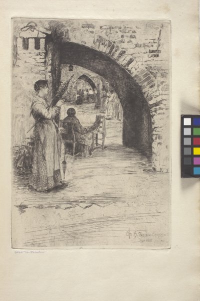 Reteria (Net Makers) by Otto Henry Bacher