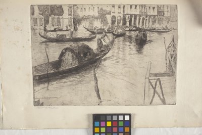 Traghetto San Felice by Otto Henry Bacher