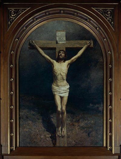 Crucifixion by Otto Ludvig Sinding