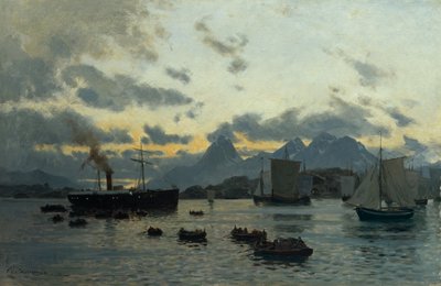 Hurtigruten by Otto Ludvig Sinding