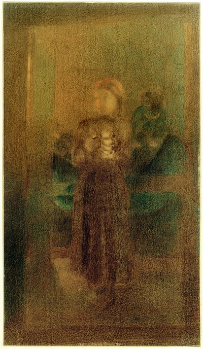 Girl with Cups by Otto Meyer Amden