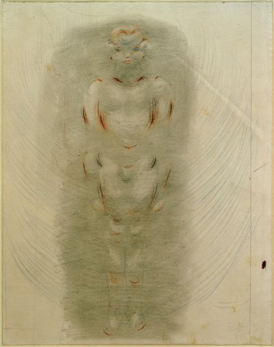 Standing Boy Nude. From the Rosa Series by Otto Meyer Amden