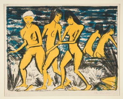 Bathers by Otto Mueller