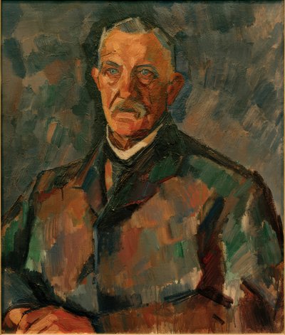 Portrait of Ernst Langer by Otto Richard Langer