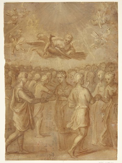 Mythological Scene by Otto van Veen
