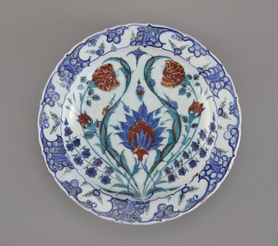 Dish, Iznik by Ottoman School