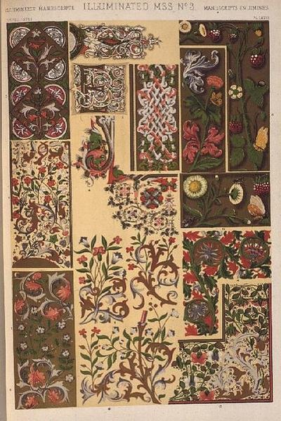Illuminated manuscript no. 3 by Owen Jones