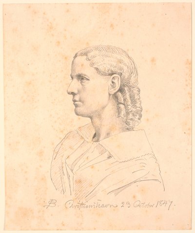 Portrait of a Lady by P.C. Skovgaard