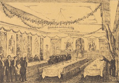 The Feast at the Shooting Range by P.C. Skovgaard
