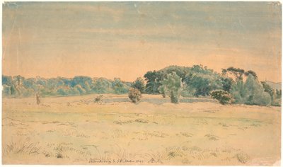 Landscape from Frederiksborg by P.C. Skovgaard