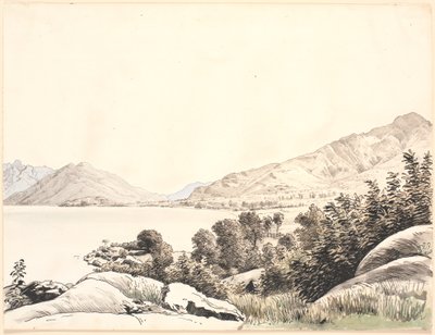 Scene from a Northern Italian Lake by P.C. Skovgaard