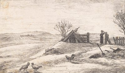 Winter Landscape near Vejby by P.C. Skovgaard