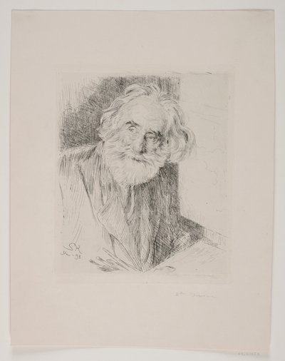 Portrait of Vilhelm Kyhn by Peder Severin Krøyer