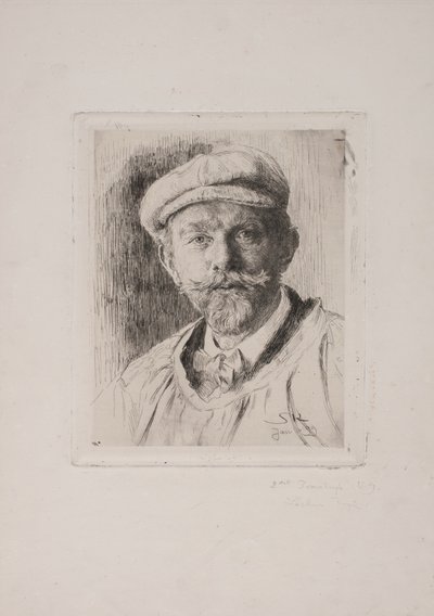 Self-Portrait by Peder Severin Krøyer