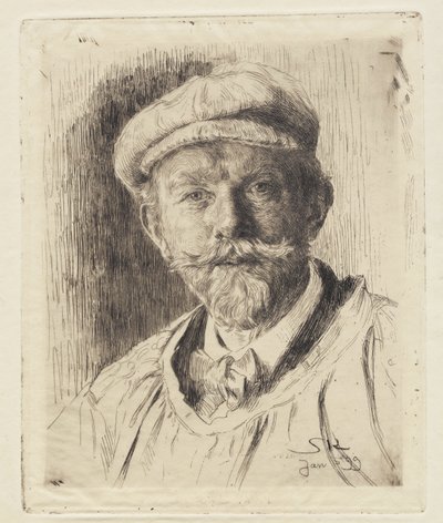 Self-Portrait by Peder Severin Krøyer