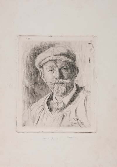 Self-Portrait by Peder Severin Krøyer