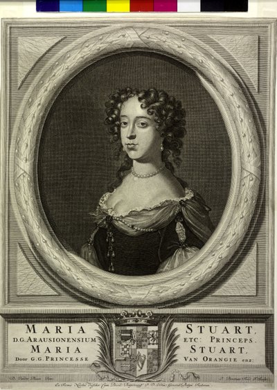 Queen of England Mary II by P. Bouttats