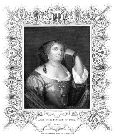 Anne Hyde, Duchess of York by P. Lightfoot