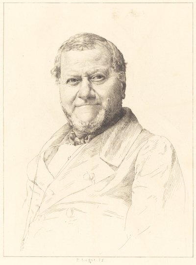 Portrait of a Man by P. le Robert