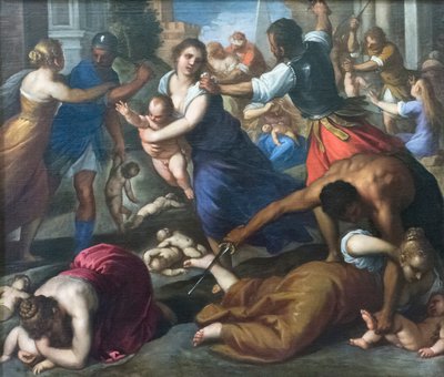 The Slaughter of the Innocents by Palma Il Giovane (1548 1628)
