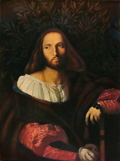 Portrait of a Poet by Palma Vecchio
