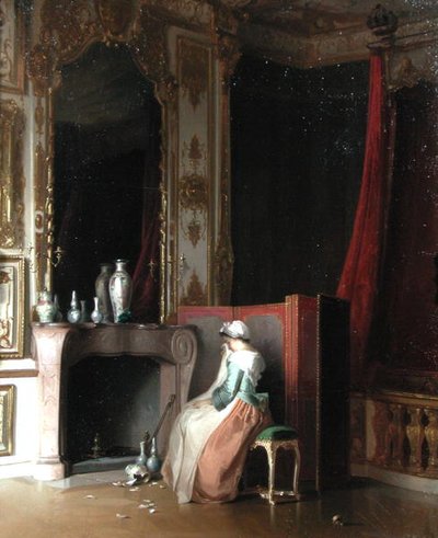 The Broken Vase by Pancraz Koerle