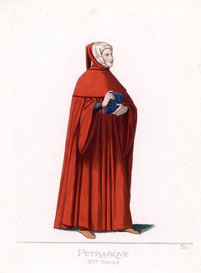 Petrarch (Francesco Petrarca) by Paolo Mercuri