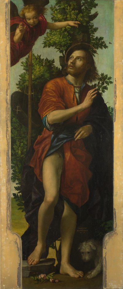 Saint Roch by Paolo Morando