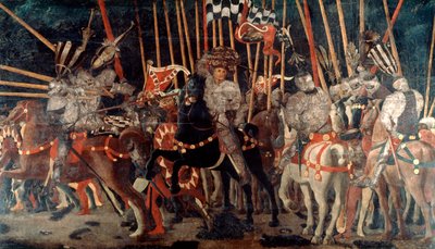 The Battle of San Romano by Paolo Uccello