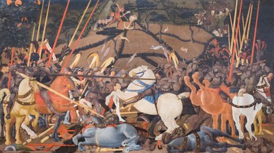 The Battle of San Romano by Paolo Uccello