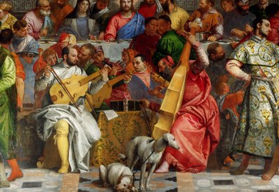 The Wedding Feast at Cana (detail) by Paolo Veronese
