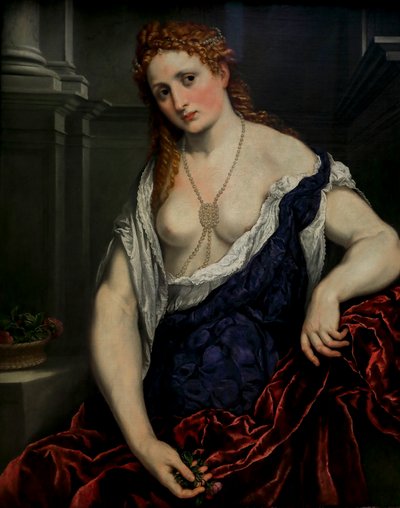 Flora, Roman Goddess of Spring by Paris Bordone