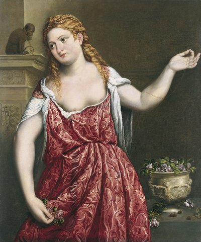 Portrait of a Young Woman by Paris Bordone