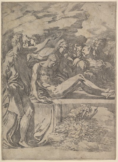 Entombment by Parmigianino