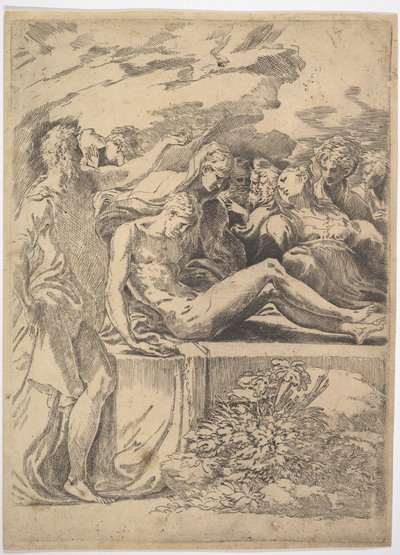 Entombment by Parmigianino