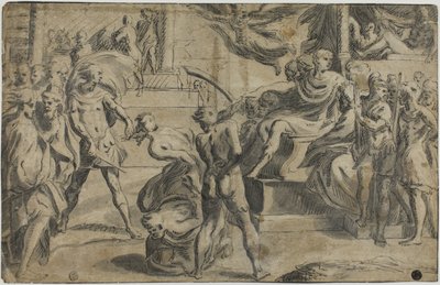 Martyrdom of Saints Peter and Paul by Parmigianino