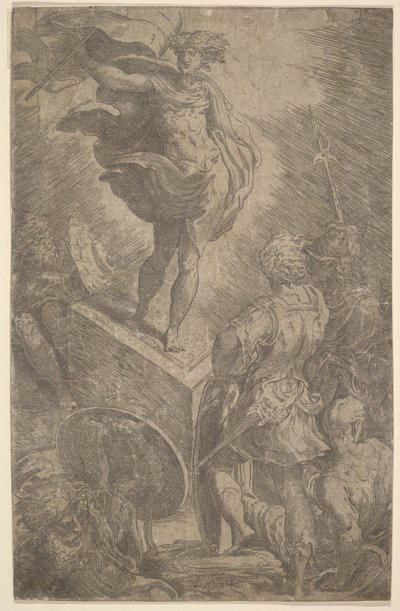 Resurrection by Parmigianino