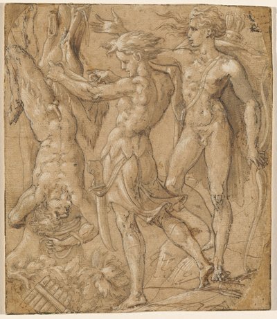 The Flaying of Marsyas by Parmigianino