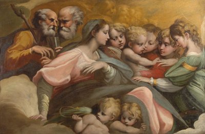 The Mystical Marriage of Saint Catherine by Parmigianino