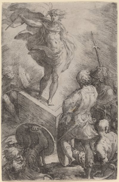The Resurrection of Christ by Parmigianino