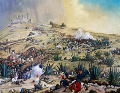Battle of Puebla, May 5 by Patricio Ramos Ortega