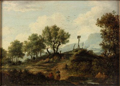 The Aberuchills (The Loch Aber Hills), 1824 by Patrick Nasmyth