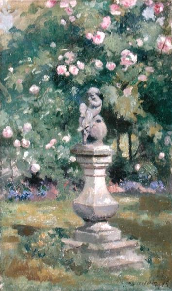 In the Garden by Patrick William Adam