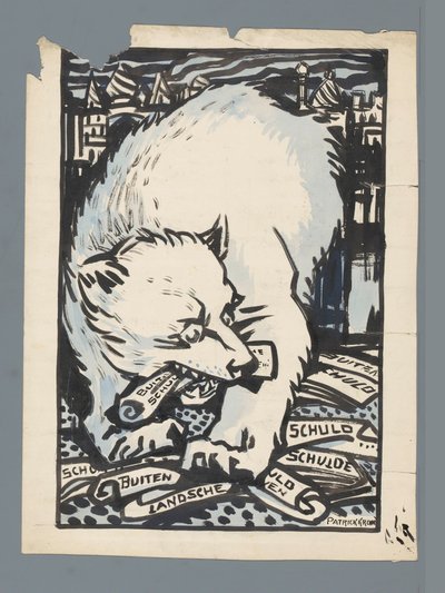 Russian Bear by Patricq Kroon (signed by artist)