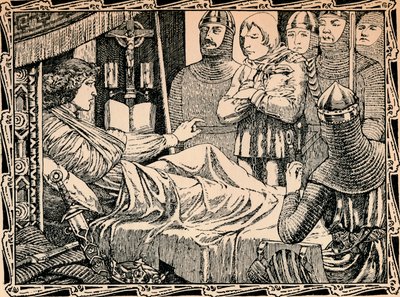 Death of King Richard I, 1902 by Patten Wilson