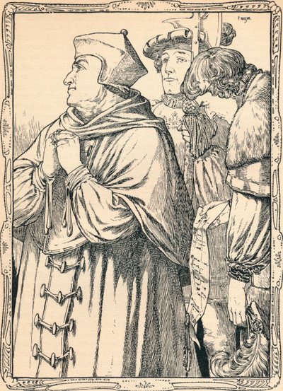 The Arrest of Cardinal Wolsey, 1902 by Patten Wilson