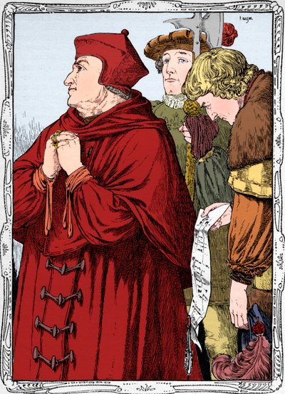 The Arrest of Cardinal Wolsey by Patten Wilson