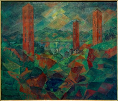 The Red Towers by Paul Adolf Seehaus