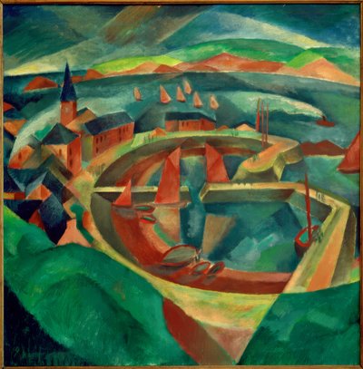 Harbor by Paul Adolf Seehaus